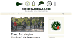 Desktop Screenshot of codigodaestrada.org